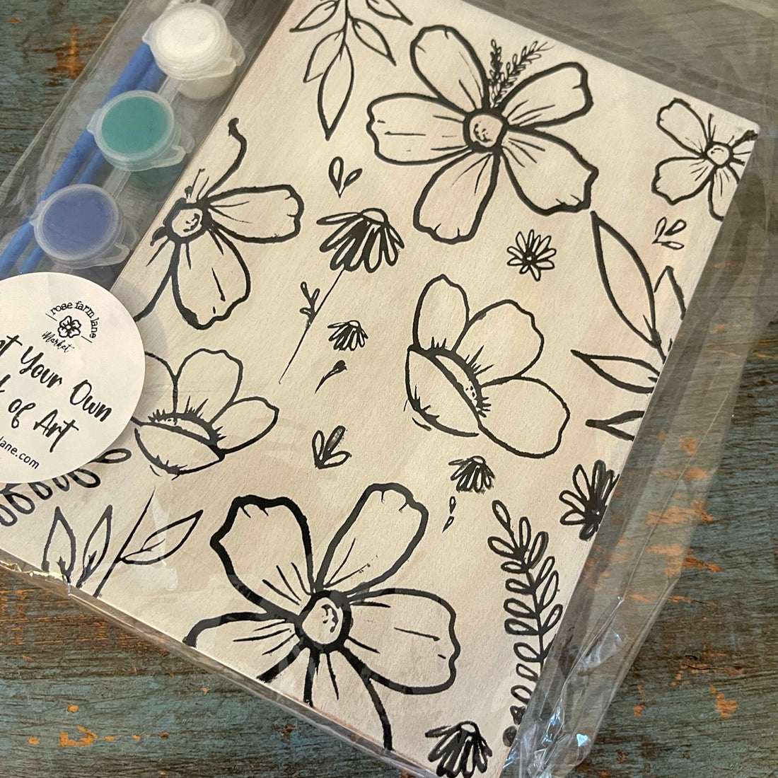 paint your own | various black & white designs