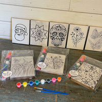 paint your own | various black & white designs