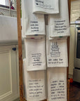 dish towel | various questionable designs