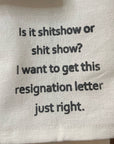 dish towel | various questionable designs