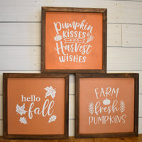 pumpkin kisses and harvest wishes