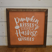 pumpkin kisses and harvest wishes