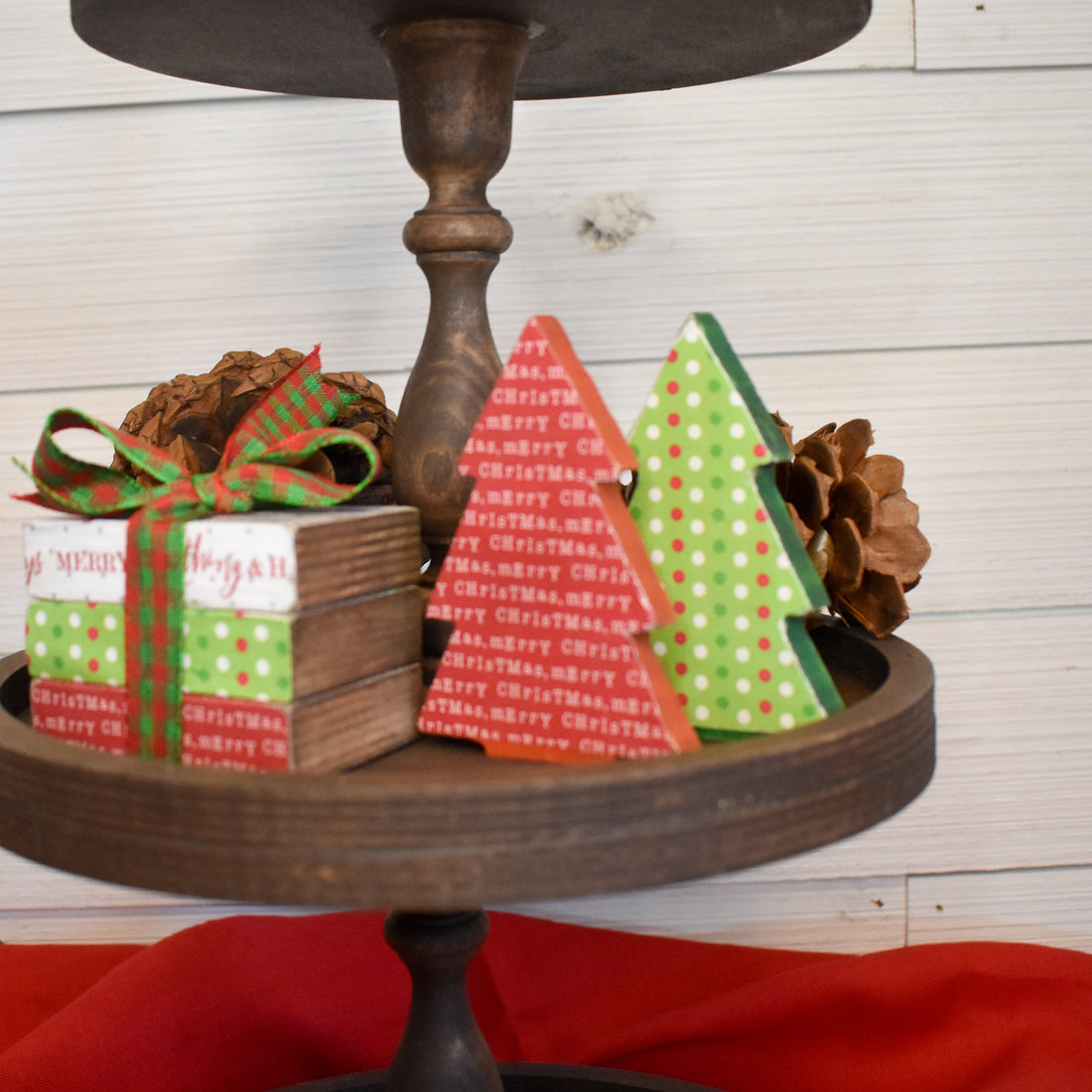 mini book stack | set of 3