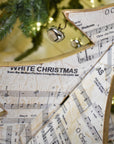 rustic christmas tree with bells