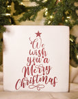we wish you a merry christmas