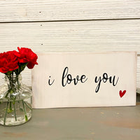 i love you