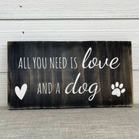 all you need is love and a dog