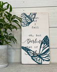 what if I fail, oh but darling, what if you fly