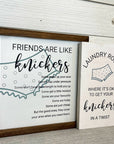 friends are like knickers