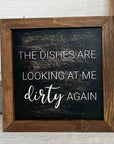 dishes are looking at me dirty again
