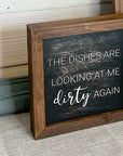 dishes are looking at me dirty again
