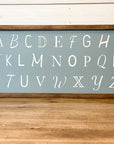 the alphabet