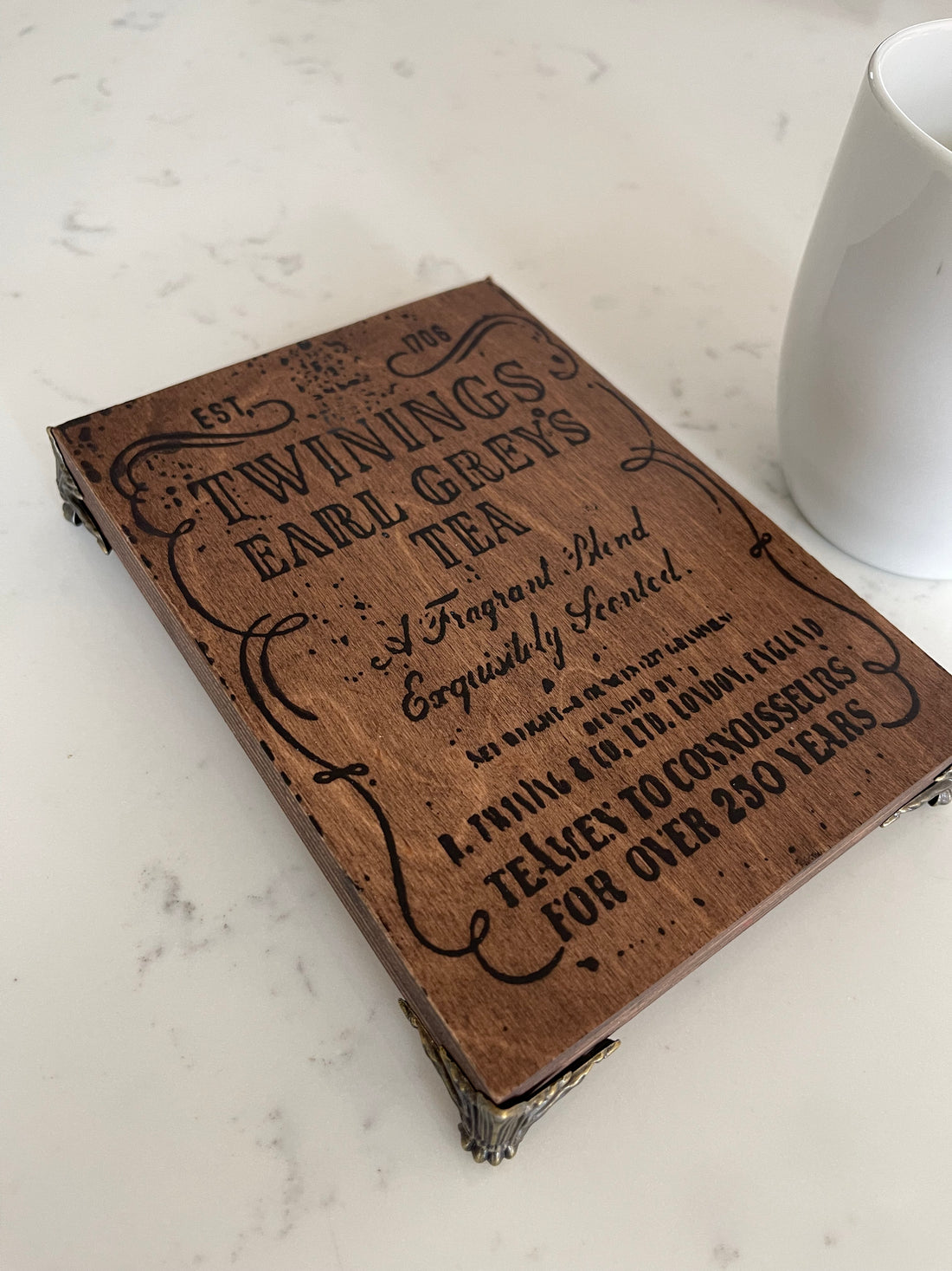 rustic wood riser | mini