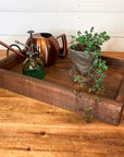 rustic serving tray