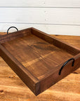 rustic serving tray