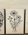 paint your own | various black & white designs
