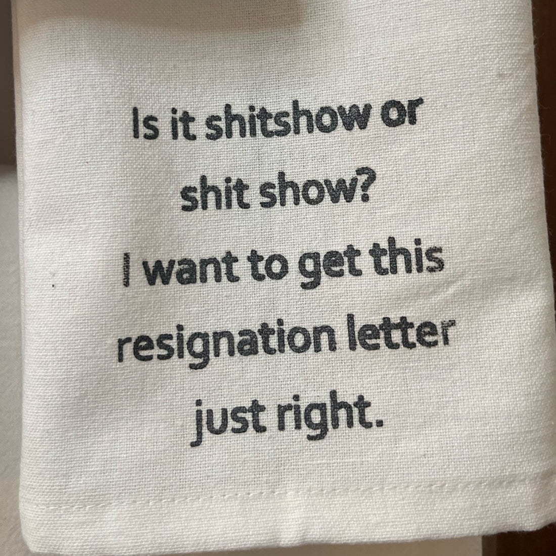 dish towel | various questionable designs