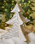 rustic christmas tree with bells