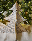 rustic christmas tree with bells