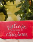 believe in the magic of christmas