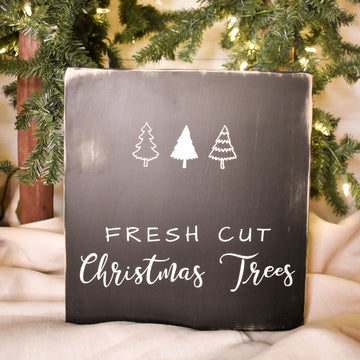 fresh cut christmas trees