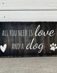 all you need is love and a dog