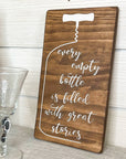 every empty bottle is filled with great memories