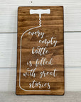 every empty bottle is filled with great memories