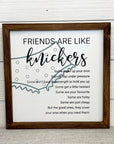 friends are like knickers