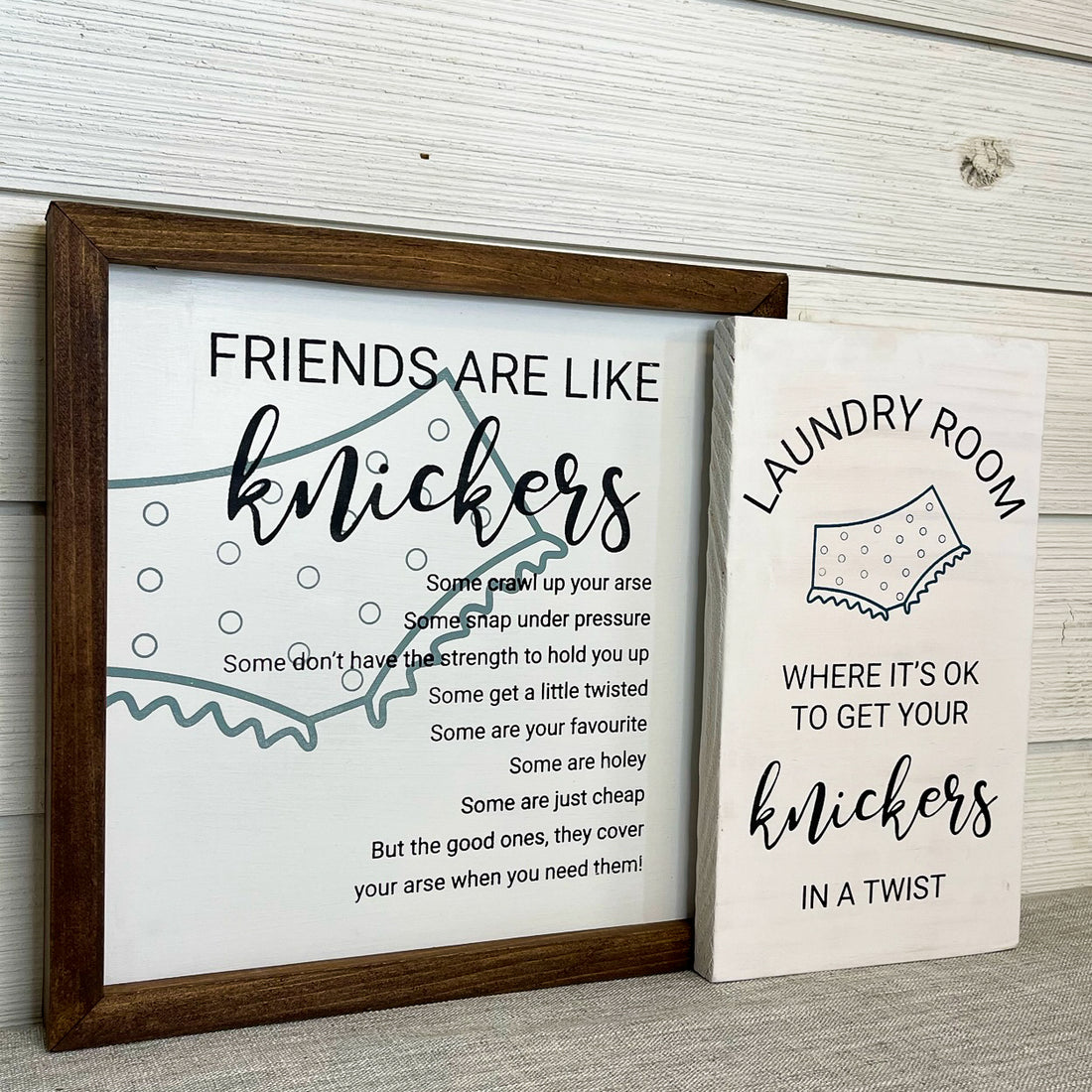 Happy Larry Friends Are Like Knickers Wall Décor & Reviews