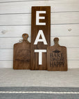 cutting board: wood-burned | bake someone happy