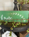 small wood sign