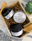 a grace & goose refreshing spa box set | peppermint