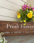 fresh flowers | tulips * daffodils * roses * lilies