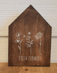 house | fresh flowers